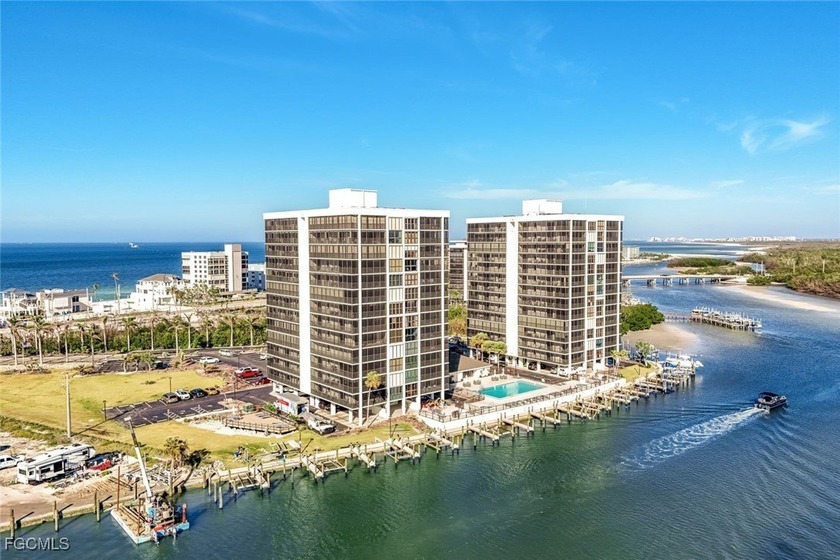 Positioned directly on Bonita Beach, this two-bedroom, two-bath - Beach Condo for sale in Bonita Springs, Florida on Beachhouse.com