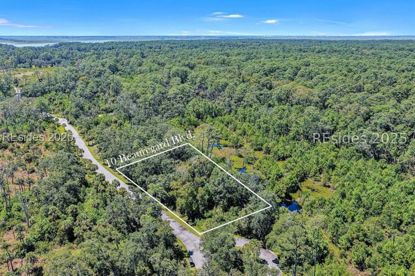 Just a few steps from the sand, **10 Beauregard Blvd** sits in - Beach Lot for sale in Daufuskie Island, South Carolina on Beachhouse.com