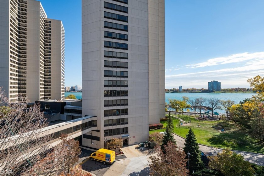 Experience high-rise living on the Detroit River in this updated - Beach Condo for sale in Detroit, Michigan on Beachhouse.com