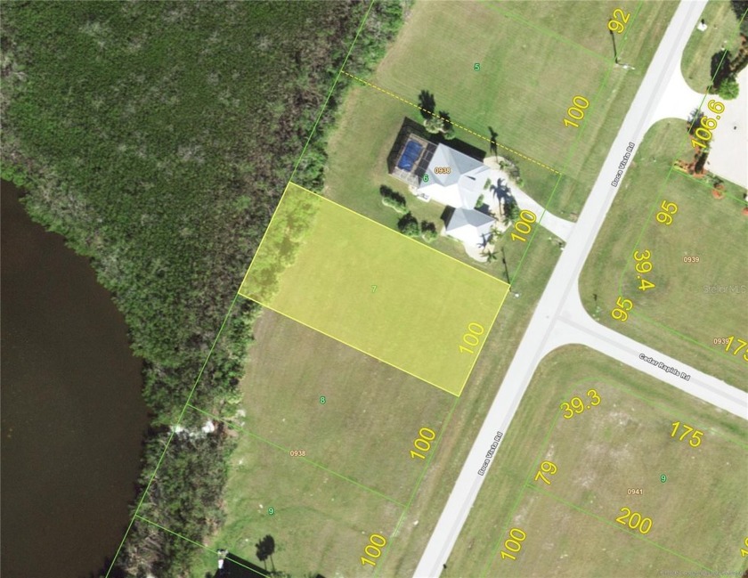 Never ending privacy to the rear of this large building lot - Beach Lot for sale in Punta Gorda, Florida on Beachhouse.com