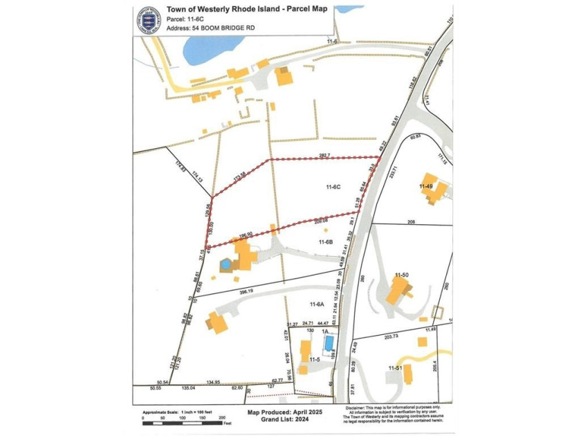 Perfect property with 1.32 acre ready to custom build your new - Beach Lot for sale in Westerly, Rhode Island on Beachhouse.com