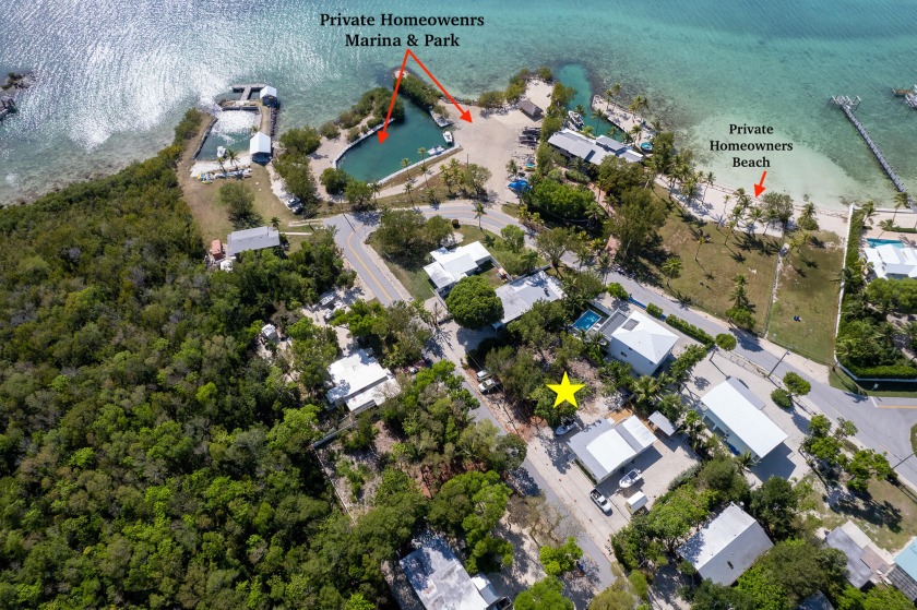 Three lots in from the Bayfront Homeowners Park, this partially - Beach Lot for sale in Key Largo, Florida on Beachhouse.com