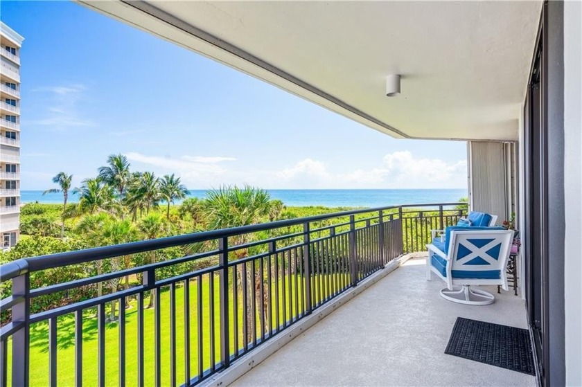 Life's better in turquoise. This 4th-floor corner condo captures - Beach Condo for sale in Hutchinson Island, Florida on Beachhouse.com