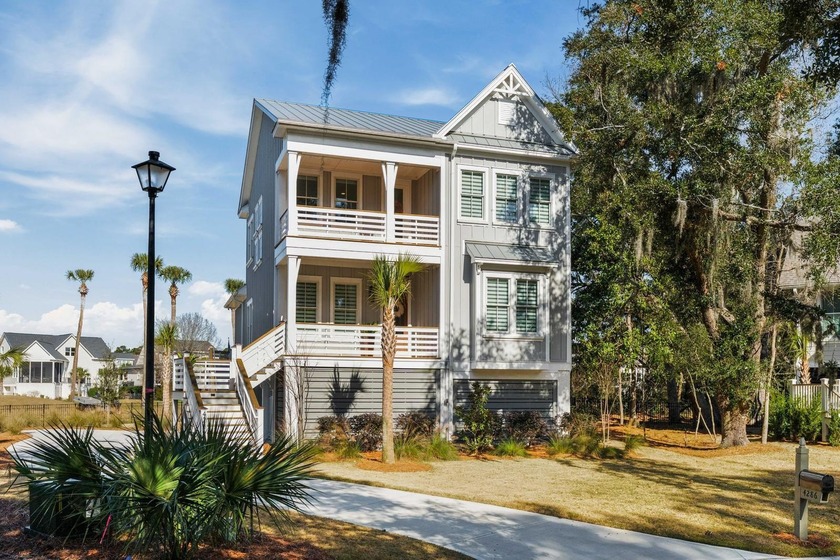 Introducing 4286 Turtle Landing Court, an elegant four-bedroom - Beach Home for sale in Johns Island, South Carolina on Beachhouse.com