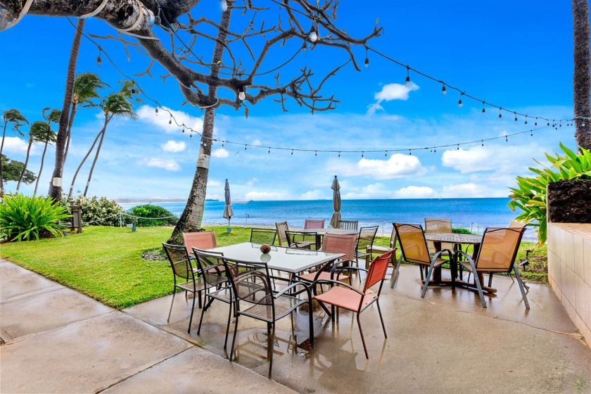 Hotel Zoned!- Welcome to unit # 4, located beachfront in Kihei - Beach Condo for sale in Kihei, Hawaii on Beachhouse.com