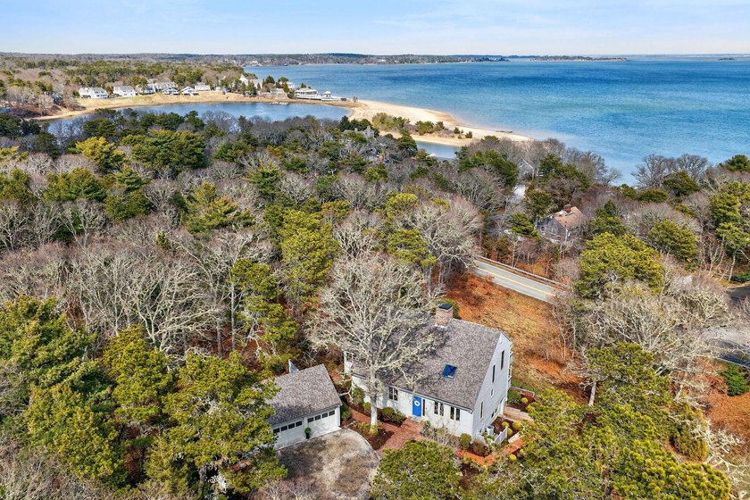 A water view home w/partial views of Pleasant Bay awaits the - Beach Home for sale in Harwich, Massachusetts on Beachhouse.com