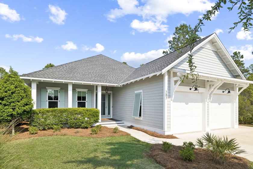 Located in WaterSound Origins, this Ficus plan built by Huff - Beach Home for sale in Inlet Beach, Florida on Beachhouse.com