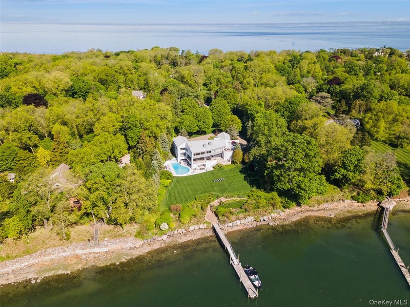 A Rare Waterfront Masterpiece with Exceptional Privacy, Security - Beach Home for sale in Old Field, New York on Beachhouse.com