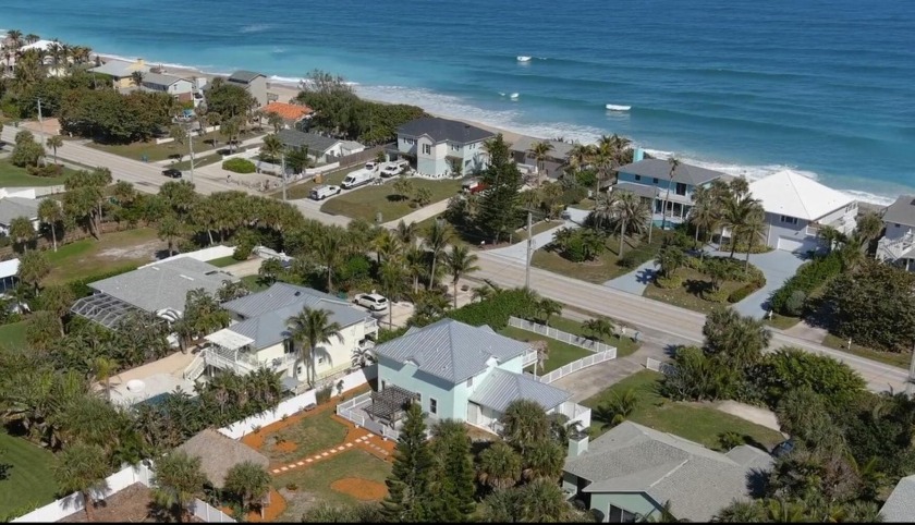 Imagine living just across the road from the ocean with private - Beach Home for sale in Melbourne Beach, Florida on Beachhouse.com