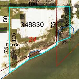 Direct Oceanfront lot with 120 feet of concrete seawall. Total - Beach Lot for sale in Marathon, Florida on Beachhouse.com