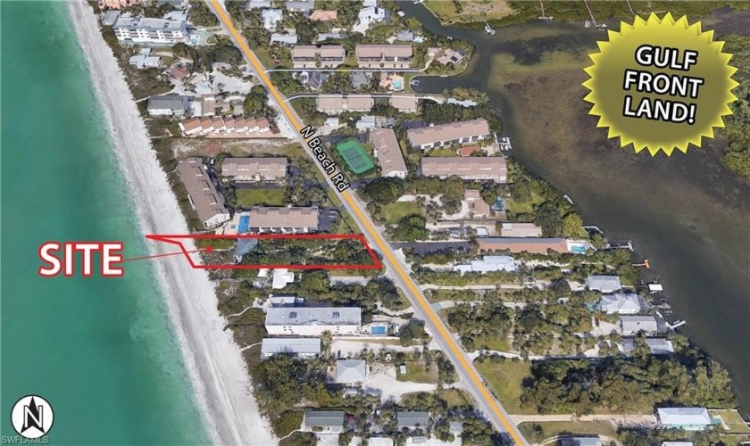 Beautiful 0.66+- acres of gulf-front multifamily land available - Beach Lot for sale in Englewood, Florida on Beachhouse.com