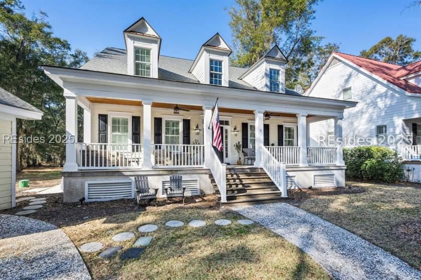 Prime location in exclusive Haig Point. Beautifully updated five - Beach Home for sale in Daufuskie Island, South Carolina on Beachhouse.com