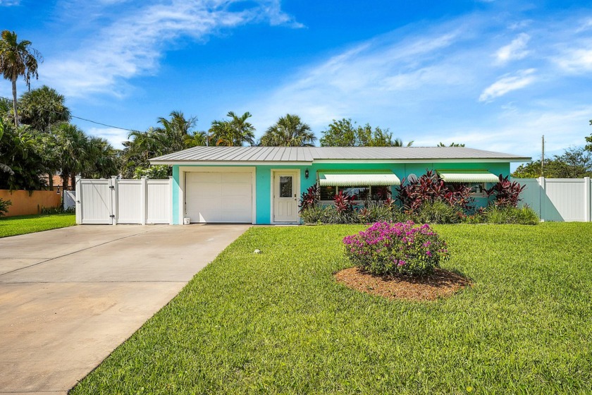 Island living at its finest! Just hop over A1A and you are at - Beach Home for sale in Fort Pierce, Florida on Beachhouse.com