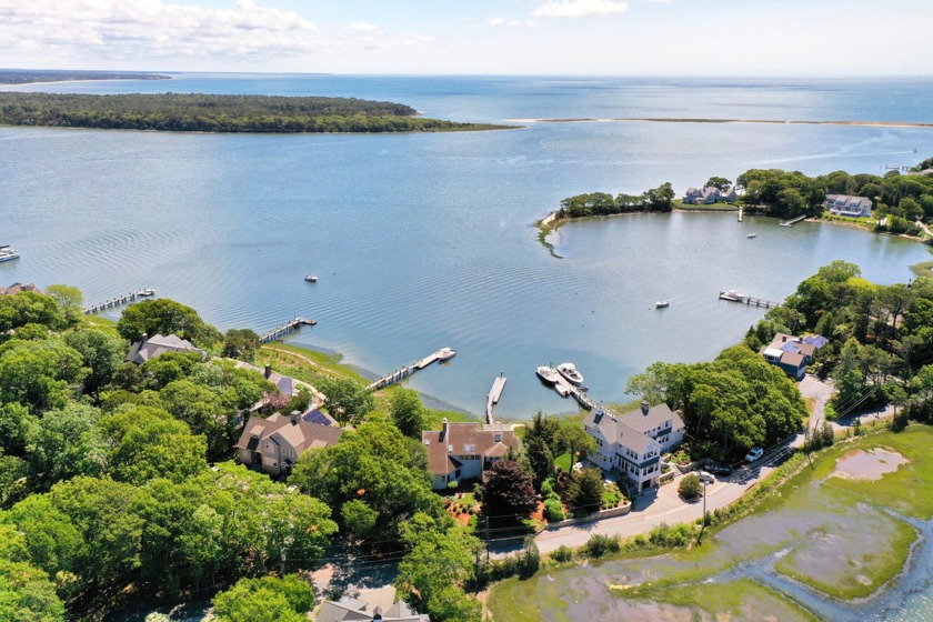 Privately located on beautiful Daniels Island, with stunning - Beach Home for sale in Mashpee, Massachusetts on Beachhouse.com
