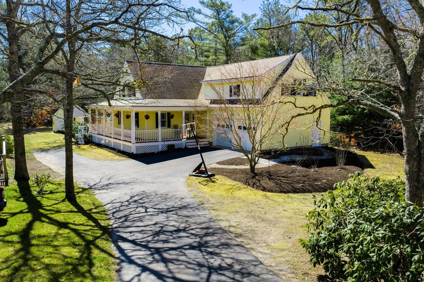 Nestled just moments from the serene shores of Ockway Bay, South - Beach Home for sale in Mashpee, Massachusetts on Beachhouse.com