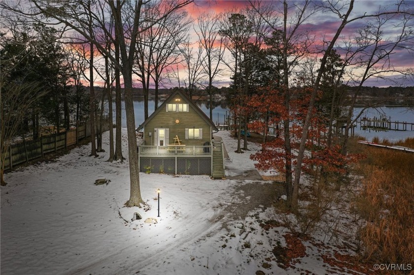 Charming Waterfront A-Frame on Cole's Point | Escape to - Beach Home for sale in Coles Point, Virginia on Beachhouse.com