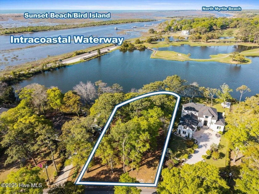 Rare and Unique with Stunning Panoramic Views! Lake, Golf - Beach Lot for sale in Sunset Beach, North Carolina on Beachhouse.com