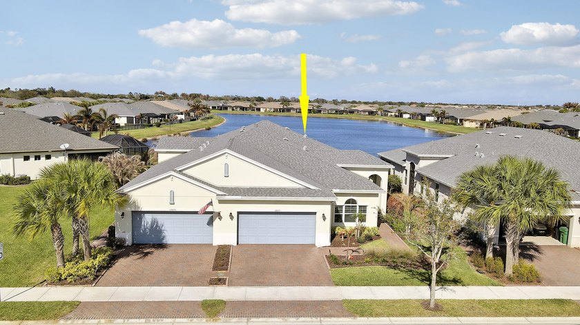 Spectacular lakefront Spruce villa offers 3Bd, 2Ba & 2CG. Loaded - Beach Home for sale in Port Saint Lucie, Florida on Beachhouse.com
