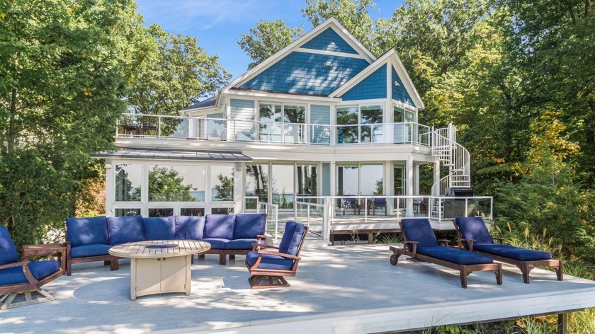 Experience the pinnacle of luxury on Lake Michigan with your own - Beach Home for sale in Coloma, Michigan on Beachhouse.com