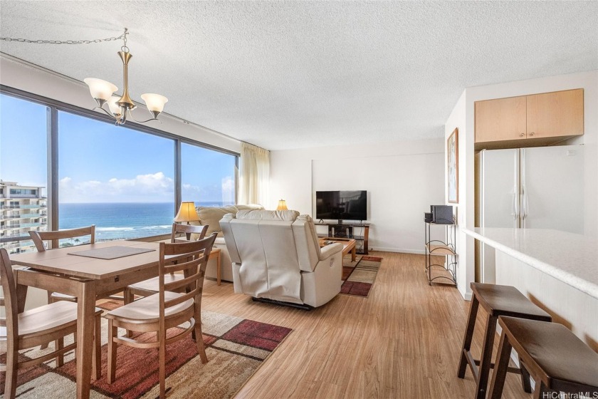 This corner-end unit floor plan is rarely offered and dazzles - Beach Condo for sale in Honolulu, Hawaii on Beachhouse.com