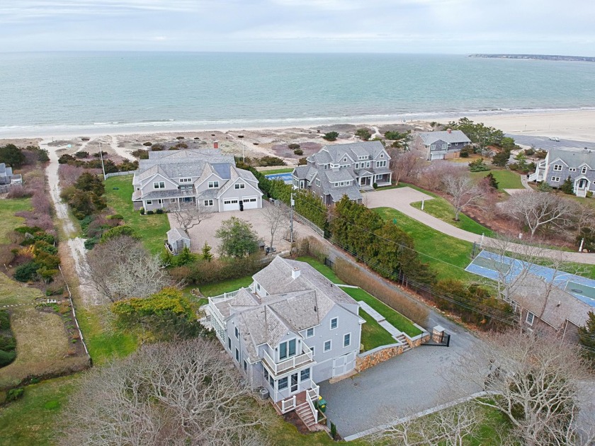 Overlooking Nantucket sound with captivating views, this classic - Beach Home for sale in West Hyannisport, Massachusetts on Beachhouse.com