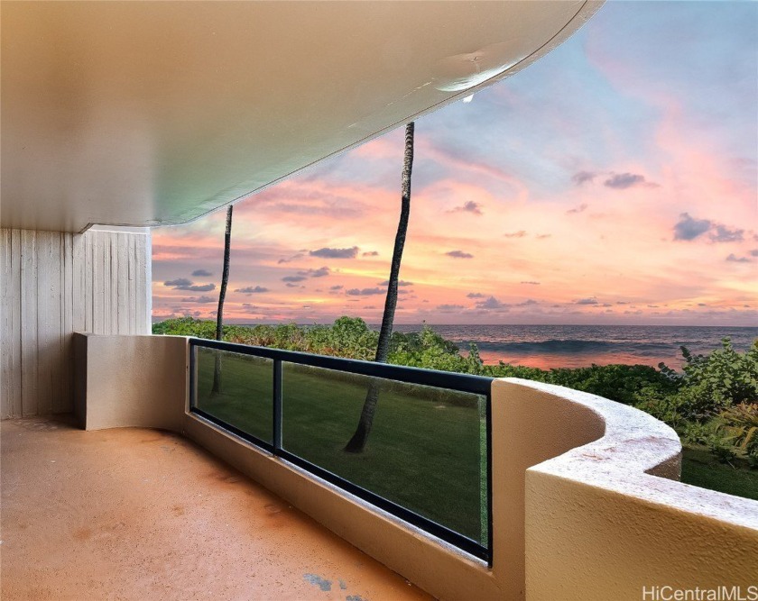 OCEANFRONT - PANORAMIC VIEWS OF BLUE PACIFIC.  This hidden gem - Beach Condo for sale in Waialua, Hawaii on Beachhouse.com