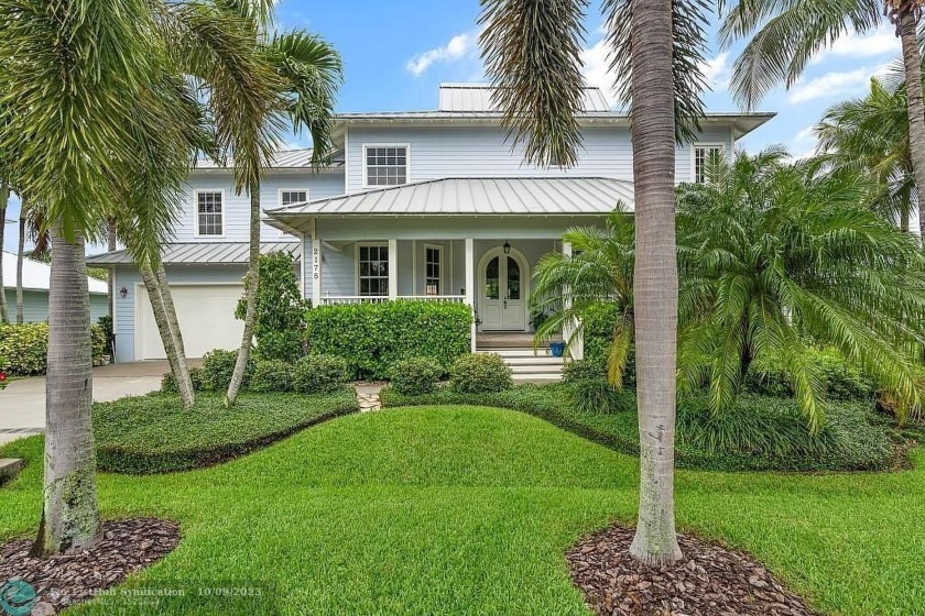 Rare Key West style home being offered with 100' deep water - Beach Home for sale in Vero Beach, Florida on Beachhouse.com