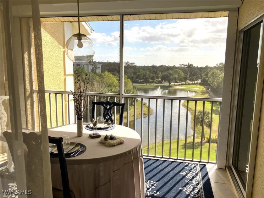 TOP FLOOR END UNIT with FANTASTIC VIEWS of golf course, lake & - Beach Condo for sale in Estero, Florida on Beachhouse.com