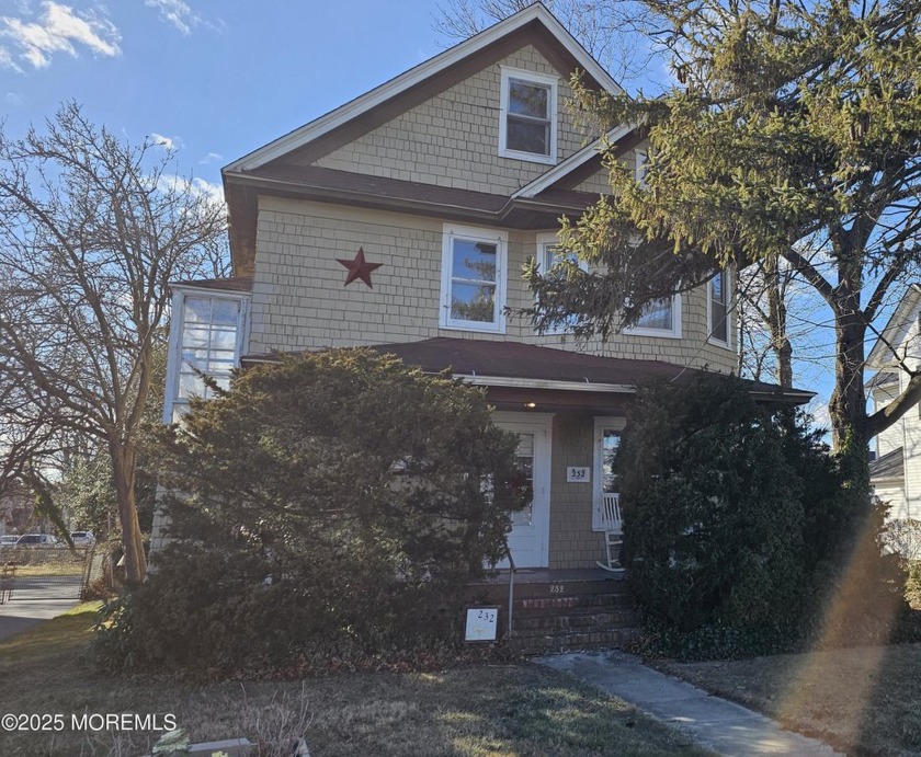 Charming Vintage Style Home Ready for Modernization! This 2 - Beach Home for sale in Long Branch, New Jersey on Beachhouse.com