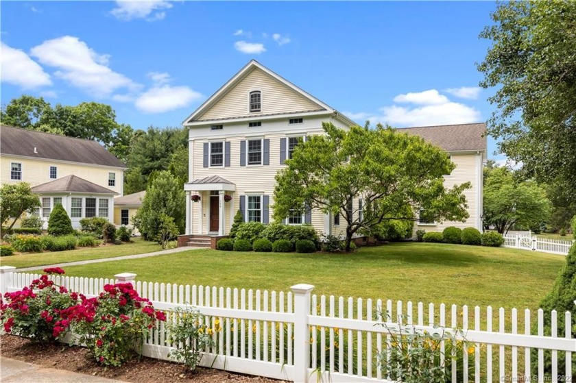 Fabulous Federal-style elegance awaits you! Set back on a - Beach Home for sale in Guilford, Connecticut on Beachhouse.com