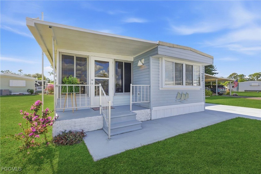 Adorable two-bed, two-bath home in 55+ Forest Park waiting just - Beach Home for sale in North Fort Myers, Florida on Beachhouse.com