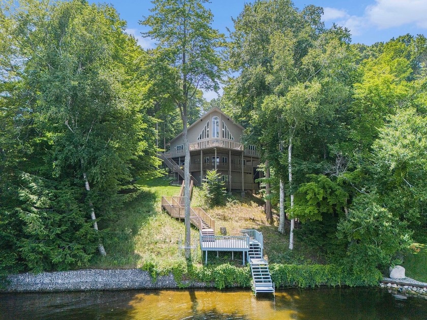 100' of private Hamlin Lake frontage, just north of Ludington - Beach Home for sale in Ludington, Michigan on Beachhouse.com