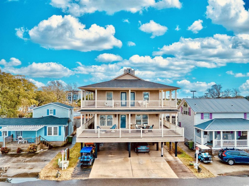 CUSTOM BUILT OCEAN VIEW KEY WEST STYLE HOUSE WITH WRAPAROUND - Beach Home for sale in Myrtle Beach, South Carolina on Beachhouse.com