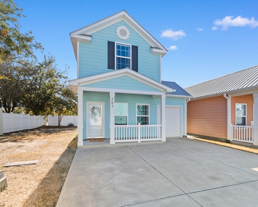 Situated in the colorful Cottages at Seventh community, 701 - Beach Condo for sale in North Myrtle Beach, South Carolina on Beachhouse.com