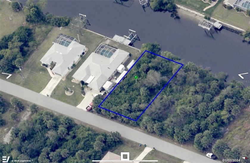 Waterfront Residential building lot on the Como Waterway, with - Beach Lot for sale in Port Charlotte, Florida on Beachhouse.com