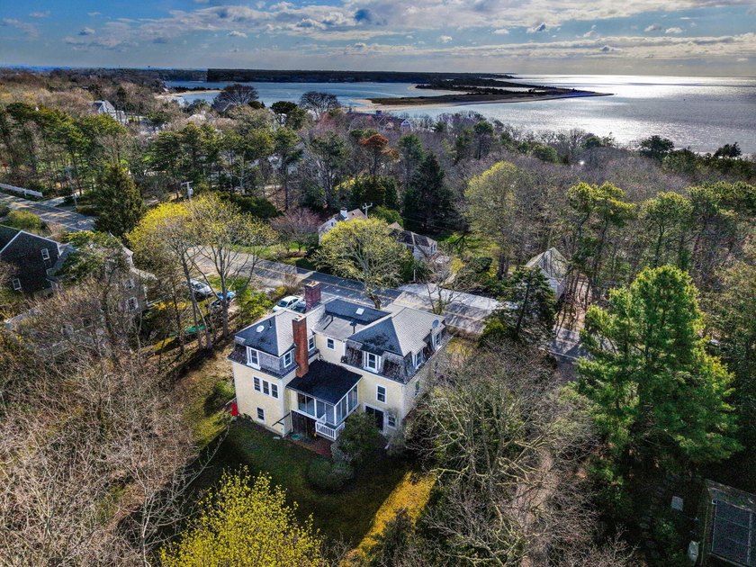 A classic example of one of Cotuit's 'Mansard Ladies' , located - Beach Home for sale in Cotuit, Massachusetts on Beachhouse.com