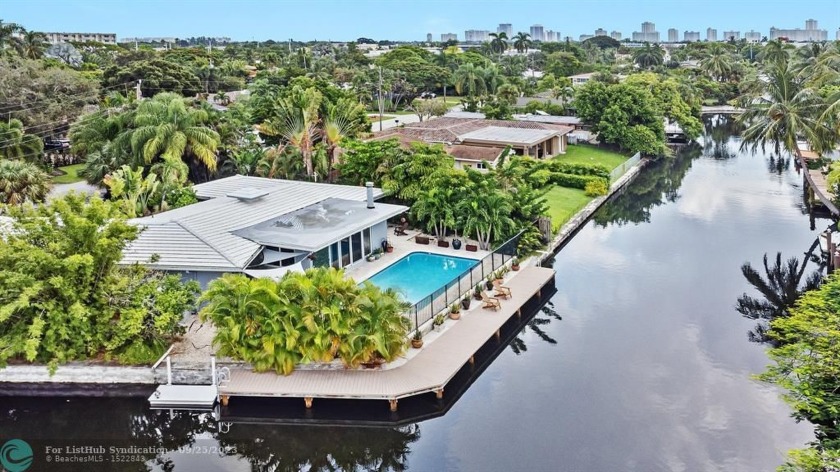 Experience the pleasure of waterfront living in this - Beach Home for sale in Oakland Park, Florida on Beachhouse.com