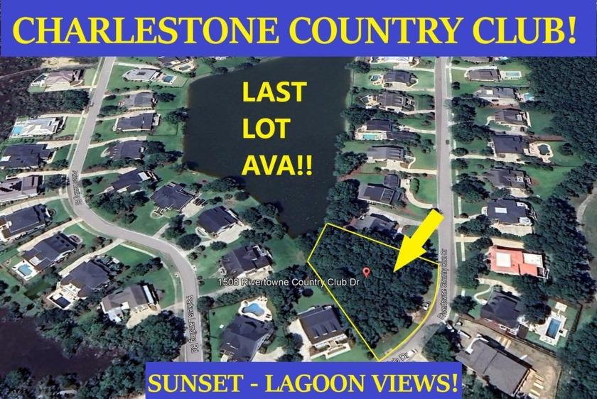 **ATTENTION**  VERY LAST LOT AVAILABLE IN SOUGHT-AFTER - Beach Lot for sale in Mount Pleasant, South Carolina on Beachhouse.com