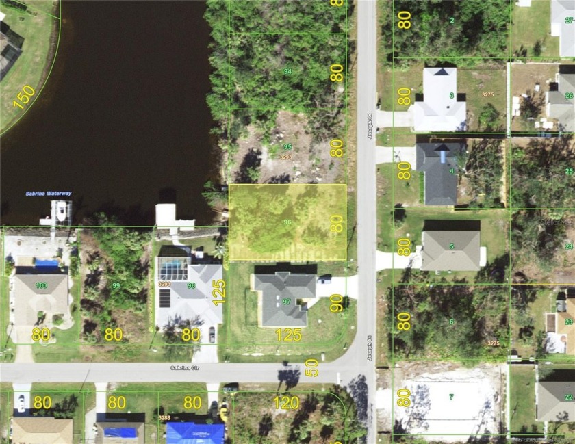 Build your dream home on this waterfront lot with long view down - Beach Lot for sale in Port Charlotte, Florida on Beachhouse.com