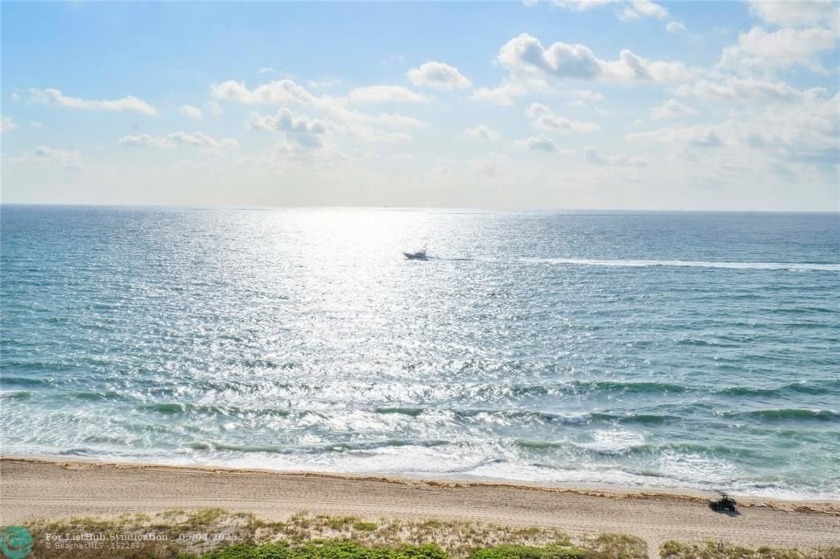 Come see the gorgeous PANORAMIC OCEAN VIEWS from your beautiful - Beach Condo for sale in Pompano Beach, Florida on Beachhouse.com