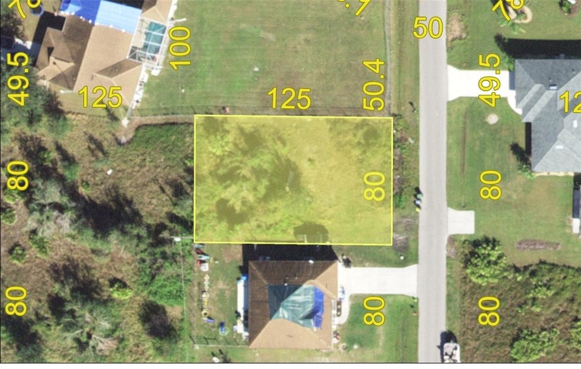 Build your dream home on this 80' x 125' lot.  NO FLOOD ZONE, NO - Beach Lot for sale in Punta Gorda, Florida on Beachhouse.com