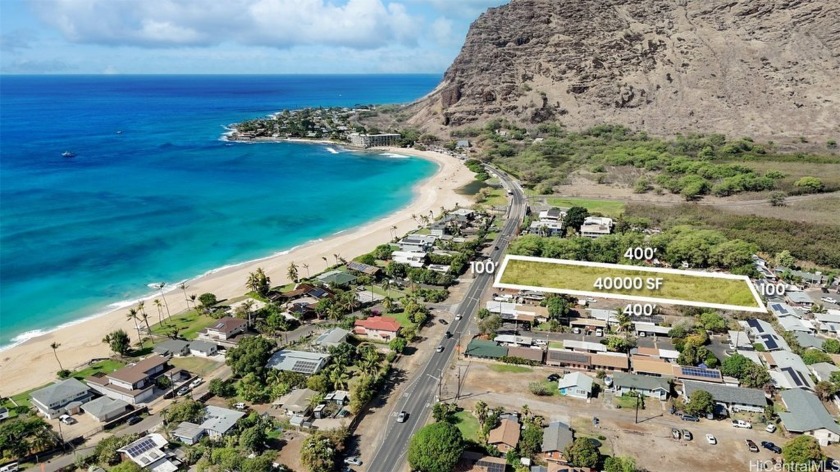 Explore the incredible potential of this expansive 40,000 sq. ft - Beach Lot for sale in Waianae, Hawaii on Beachhouse.com