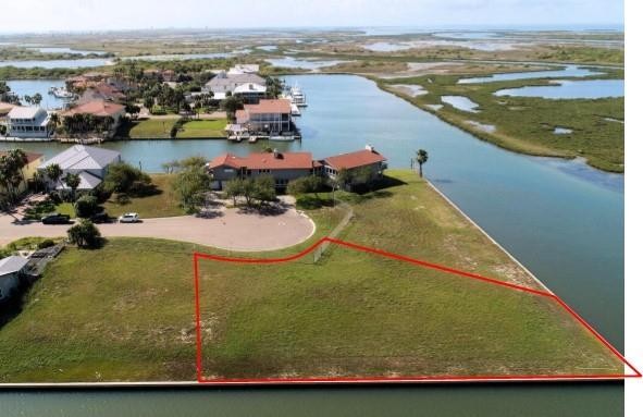 INCREDIBLE Opportunity to own a POINT lot in Island Moorings!!! - Beach Lot for sale in Port Aransas, Texas on Beachhouse.com