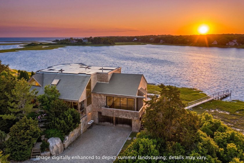 This exceptional coastal retreat was designed to capture - Beach Home for sale in Chatham, Massachusetts on Beachhouse.com