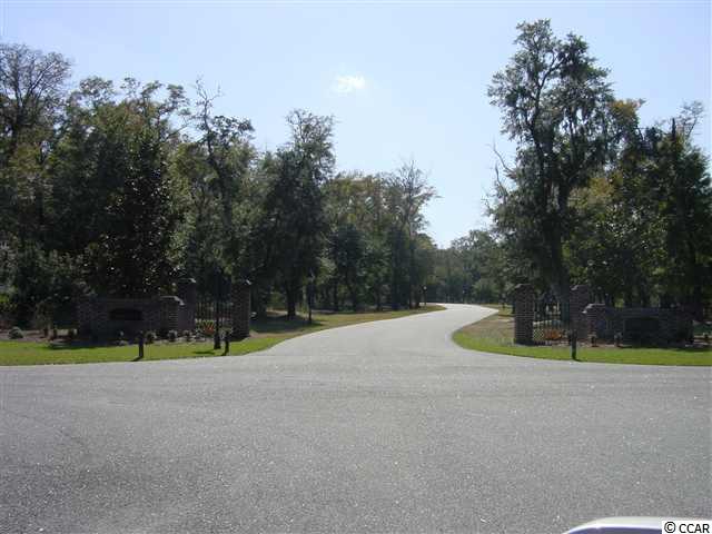 Nice wooded homesite in exclusive Island Estates on a quiet - Beach Lot for sale in Pawleys Island, South Carolina on Beachhouse.com