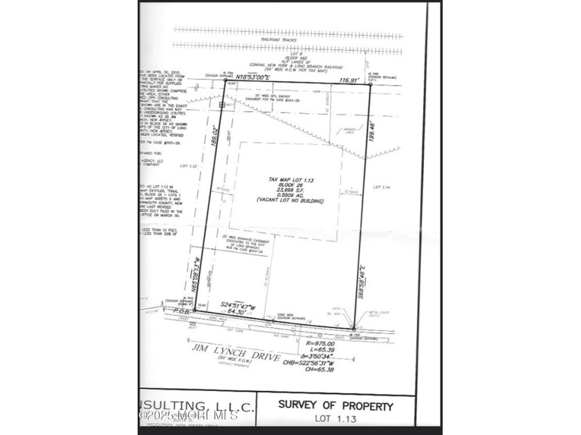 123 X 194 LOT OVER 1/2 ACRE FOR SALE ON JIM LYNCH DRIVE. Close - Beach Lot for sale in Long Branch, New Jersey on Beachhouse.com