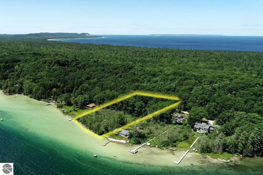 201'  frontage on the coveted northern shore of Little Traverse - Beach Lot for sale in Cedar, Michigan on Beachhouse.com