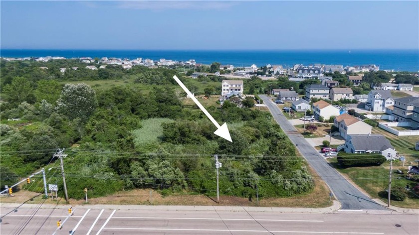 BUILDABLE LOT! A unique offering with over one acre of land to - Beach Lot for sale in Narragansett, Rhode Island on Beachhouse.com