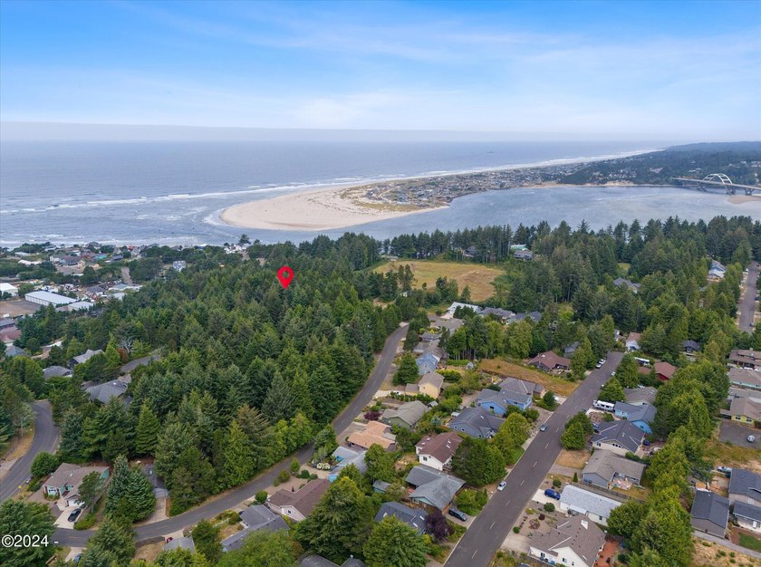 Prime 6.96 Acres of Residential Land with Ocean Views. Discover - Beach Acreage for sale in Waldport, Oregon on Beachhouse.com