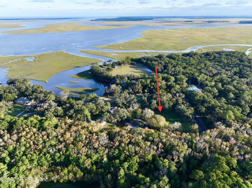 Fantastic opportunity to own almost 2 acres on navigable - Beach Lot for sale in Fernandina Beach, Florida on Beachhouse.com